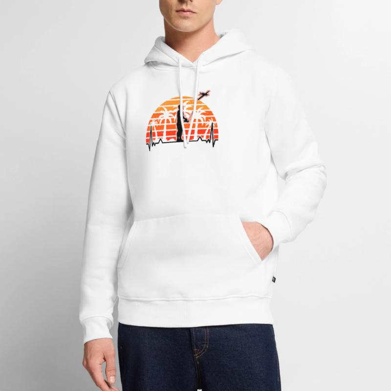 Modellflugzeug Evolution Modellflieger Modellbauer Männer Premium Bio Hoodie