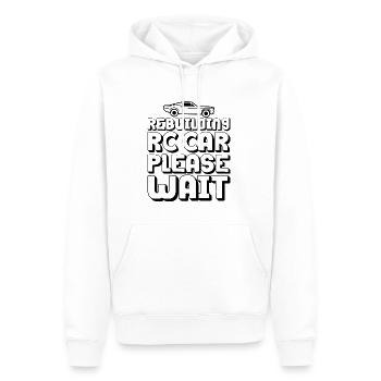 Rebuilding RC Car, Please Wait 2 - Männer Premium Bio Hoodie - Weiß - Vorne - Nico (187cm)