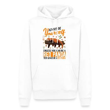 Always be yourself Unless you can be a Red Panda - Men’s Premium Organic Hoodie - white - Front - Nico (187cm)