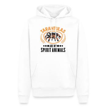 Tarentule Animal Araignée Tarentule - Sweat à capuche Premium bio Homme - blanc - Devant - Nico (187cm)