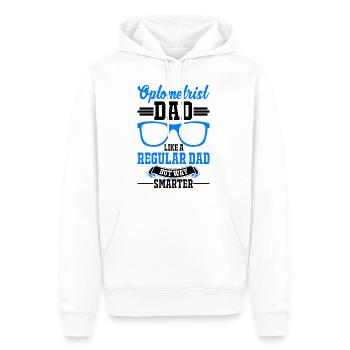 Optiker Papa Augenoptiker Vater - Männer Premium Bio Hoodie - Weiß - Vorne - Nico (187cm)