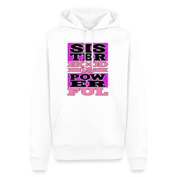 Sisterhood is Powerful 19 - Männer Premium Bio Hoodie - Weiß - Vorne - Nico (187cm)