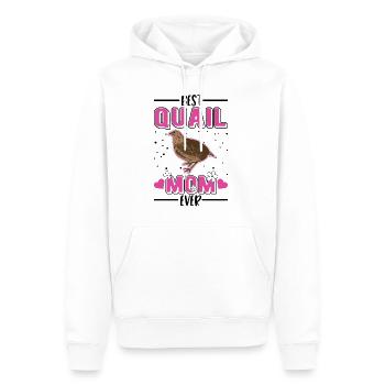 Meilleure maman de caille jamais Wachtel - Sweat à capuche Premium bio Homme - blanc - Devant - Nico (187cm)