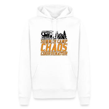 Summer Camp Chaos Coordinator 6 - Men’s Premium Organic Hoodie - white - Front - Nico (187cm)