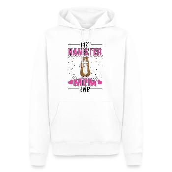 Meilleure maman hamster de tous les temps Hamster Mama - Sweat à capuche Premium bio Homme - blanc - Devant - Nico (187cm)