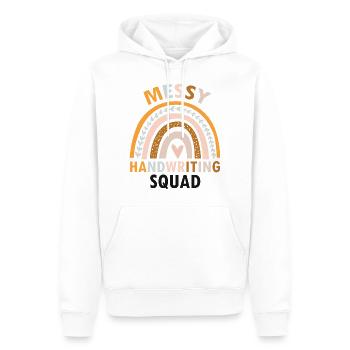 Legasthenie-Intervention für Legasthenie-Therapie - Männer Premium Bio Hoodie - Weiß - Vorne - Nico (187cm)