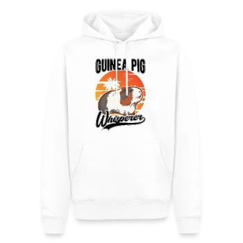 Guinea pig whisperer - Men’s Premium Organic Hoodie - white - Front - Nico (187cm)
