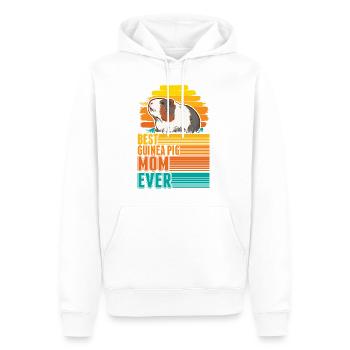 Best Guinea Pig Mom Ever Meerschweinchen Mama - Männer Premium Bio Hoodie - Weiß - Vorne - Nico (187cm)