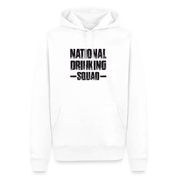 Wochenende mit Freunden in der Gruppe Trinken und - Männer Premium Bio Hoodie - Weiß - Vorne - Nico (187cm)