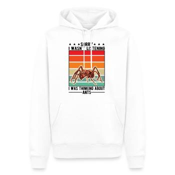 Ameisen Ameisenfarm Ameisenhaufen Feuerameisen - Männer Premium Bio Hoodie - Weiß - Vorne - Nico (187cm)