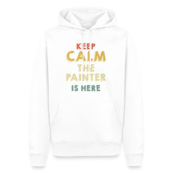 Maler und Lackierer, der Beste und Nervigste Beruf - Männer Premium Bio Hoodie - Weiß - Vorne - Nico (187cm)