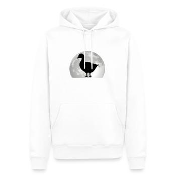 Geese Moon Goose breeder Goose goose - Men’s Premium Organic Hoodie - white - Front - Nico (187cm)