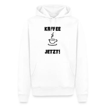 Kaffee Liebhaber Kaffee Süchtig - Männer Premium Bio Hoodie - Weiß - Vorne - Nico (187cm)