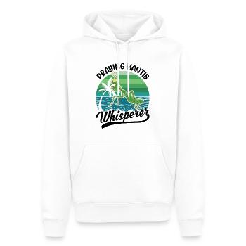 Mante religieuse chuchotant Mante Mante Mante Mante Mante Mante - Sweat à capuche Premium bio Homme - blanc - Devant - Nico (187cm)