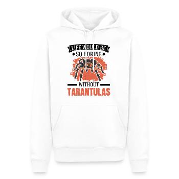 Tarantula Gift Spider Tarantula - Men’s Premium Organic Hoodie - white - Front - Nico (187cm)