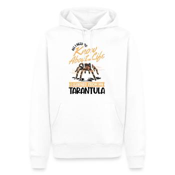 Tarantel Spinne Tarantula - Männer Premium Bio Hoodie - Weiß - Vorne - Nico (187cm)