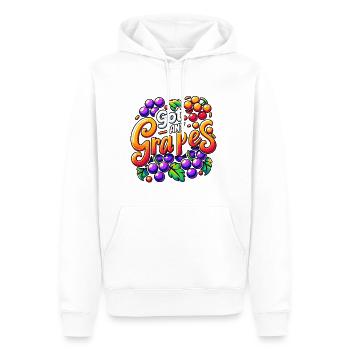 Got Any Grapes 4 - Männer Premium Bio Hoodie - Weiß - Vorne - Nico (187cm)