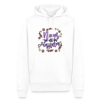 Never Too Old For Fairytales 4 - Männer Premium Bio Hoodie - Weiß - Vorne - Nico (187cm)