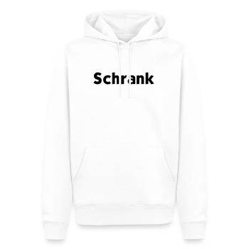 Muskel Shirt - Sei ein Schrank - Männer Premium Bio Hoodie - Weiß - Vorne - Nico (187cm)
