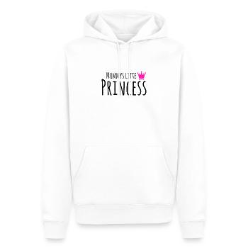 L'idée cadeau de la petite princesse de maman - Sweat à capuche Premium bio Homme - blanc - Devant - Nico (187cm)