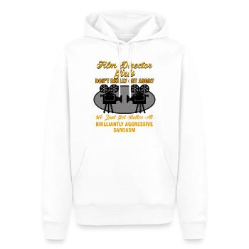 Director - Film Director Girls - Männer Premium Bio Hoodie - Weiß - Vorne - Nico (187cm)