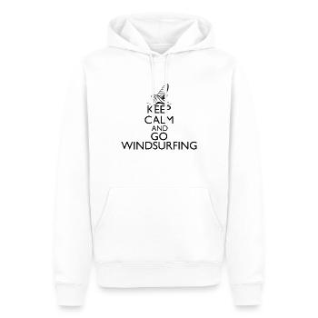 Windsurfer Windsurfing Surfen Windsurfen Windsurf - Männer Premium Bio Hoodie - Weiß - Vorne - Nico (187cm)