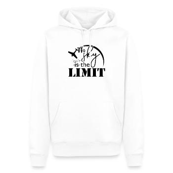 Planeur vol pilote planeur planeur vol - Sweat à capuche Premium bio Homme - blanc - Devant - Nico (187cm)