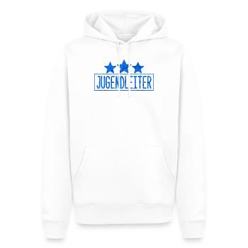 Jugendleiter Betreuer Gruppe Ehrenamt - Männer Premium Bio Hoodie - Weiß - Vorne - Nico (187cm)