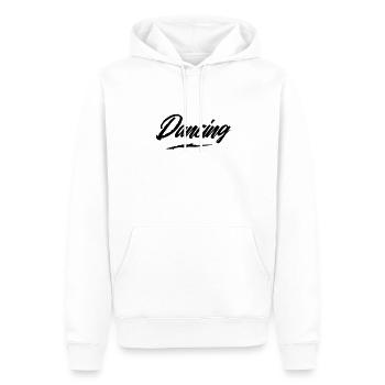 Danser Danser Danse - Sweat à capuche Premium bio Homme - blanc - Devant - Nico (187cm)