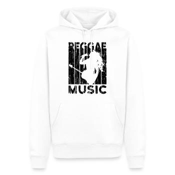 Reggae Music - Männer Premium Bio Hoodie - Weiß - Vorne - Nico (187cm)