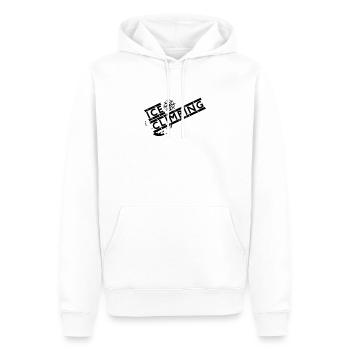 Eisklettern - Männer Premium Bio Hoodie - Weiß - Vorne - Nico (187cm)