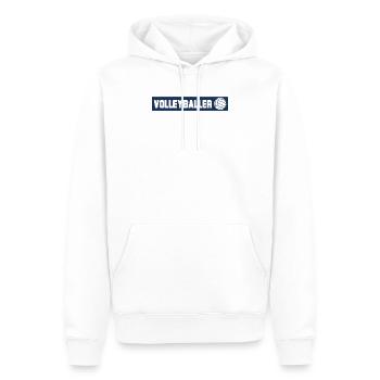 Volleyballer Team Spieler Volleyball Beach - Männer Premium Bio Hoodie - Weiß - Vorne - Nico (187cm)