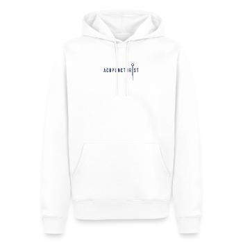 Praxis Akupunkturist Akupunktur Nadeln Medizin - Männer Premium Bio Hoodie - Weiß - Vorne - Nico (187cm)