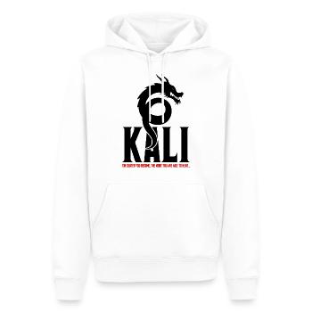 Kali Linux Offensive Security Pentest - Sweat à capuche Premium bio Homme - blanc - Devant - Nico (187cm)