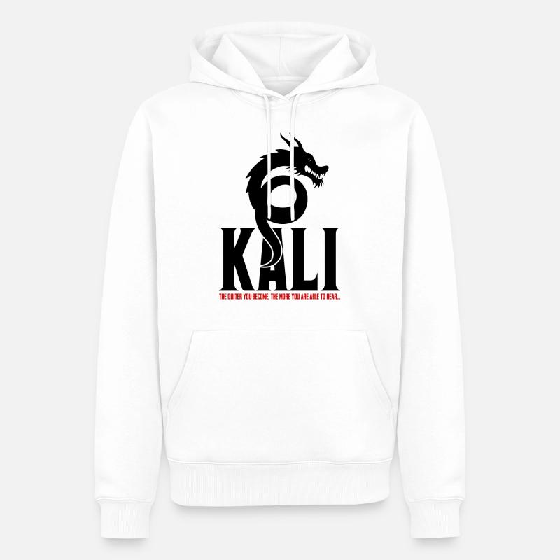 Kali Linux Offensive Security Pentest - Men’s Premium Organic Hoodie - white