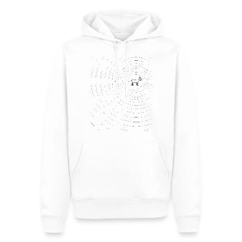 Ziege Ziegenbock Wellen - Männer Premium Bio Hoodie - Weiß - Vorne - Nico (187cm)