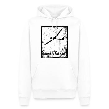 Segelflieger Segelfliegen Pilot - Männer Premium Bio Hoodie - Weiß - Vorne - Nico (187cm)