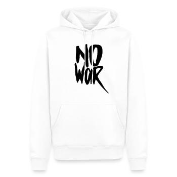Protest Kriege Stoppen Frieden Anti Krieg Aktivist - Männer Premium Bio Hoodie - Weiß - Vorne - Nico (187cm)