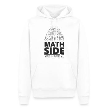 Page of math funny - Men’s Premium Organic Hoodie - white - Front - Nico (187cm)