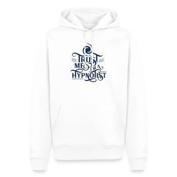 Team Hypnotiseur Hypnotisch Hypnotisieren Hypnose - Männer Premium Bio Hoodie - Weiß - Vorne - Nico (187cm)