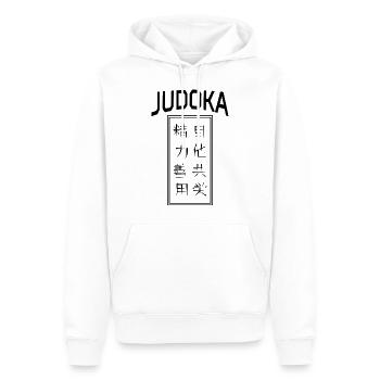 Judoka Judo Judolehre 2 Prinzipien des Judo Japan - Männer Premium Bio Hoodie - Weiß - Vorne - Nico (187cm)