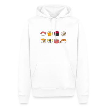 Sushi Japanische Sushi-lover - Männer Premium Bio Hoodie - Weiß - Vorne - Nico (187cm)