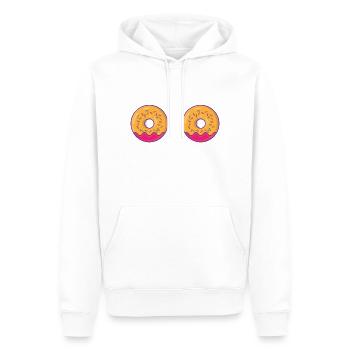 Bikini Donuts Mermaid Comic Style - Männer Premium Bio Hoodie - Weiß - Vorne - Nico (187cm)