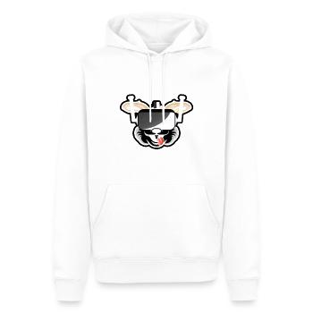 Drone Fan Quadrocopter Drone Racing Gift - Sweat à capuche Premium bio Homme - blanc - Devant - Nico (187cm)