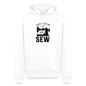 Nähen Näherin Schneider Näher Schneidern - Männer Premium Bio Hoodie - Weiß - Vorne - Nico (187cm)