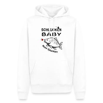 Karpfen Angeln - Männer Premium Bio Hoodie - Weiß - Vorne - Nico (187cm)