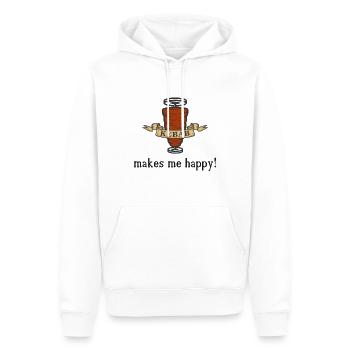 Döner Kebab - Männer Premium Bio Hoodie - Weiß - Vorne - Nico (187cm)