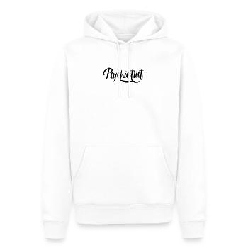 Psychiatre médecin psychiatrie profession d'étudiant - Sweat à capuche Premium bio Homme - blanc - Devant - Nico (187cm)
