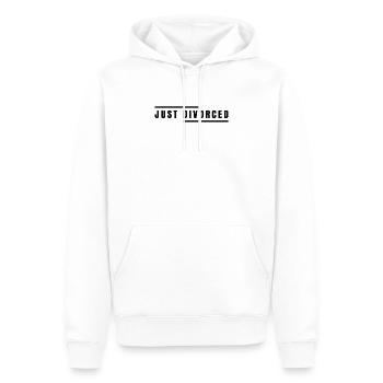 Gerade Geschieden Scheidung Trennung Ehe Getrennt - Männer Premium Bio Hoodie - Weiß - Vorne - Nico (187cm)
