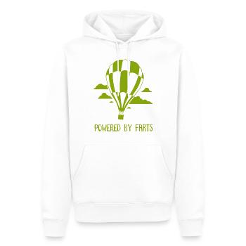 Ballonfahrer Ballonfahrt Heißluftballon - Männer Premium Bio Hoodie - Weiß - Vorne - Nico (187cm)